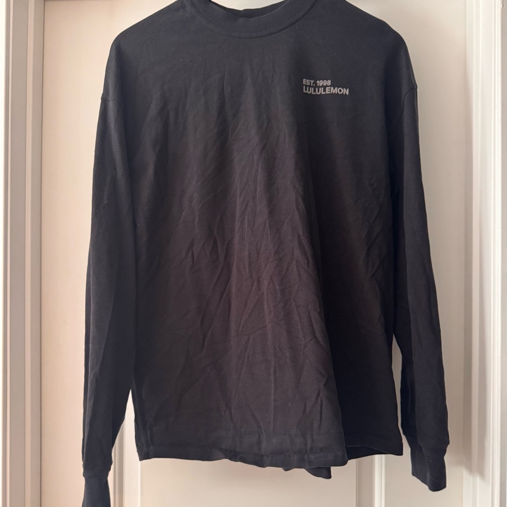 lululemon athletica Charcoal Long Sleeve Tee